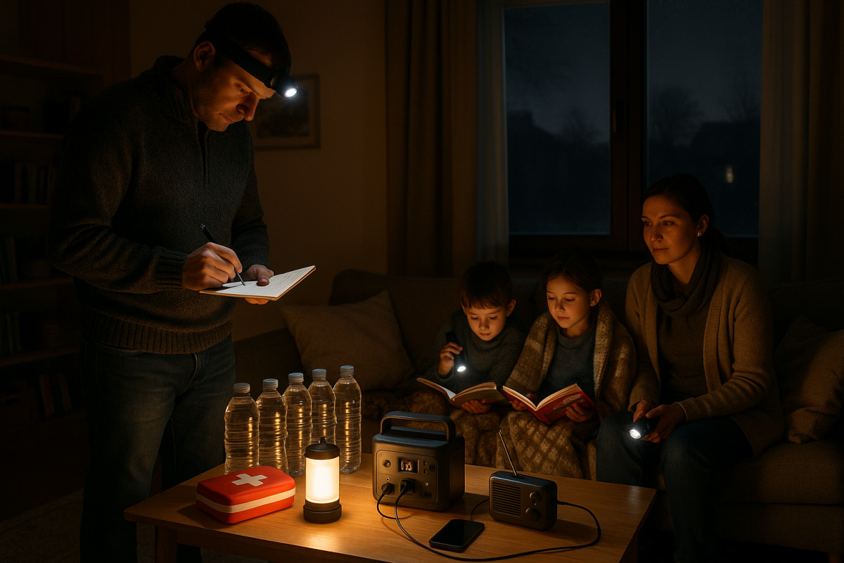 blackout - jak przygotować dom na 72h bez prądu